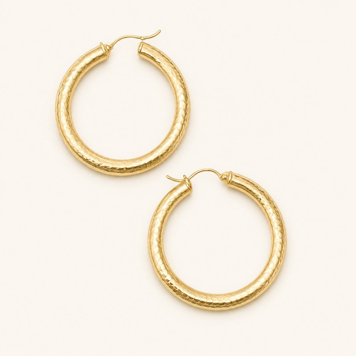 14K Gold Hoop Earrings