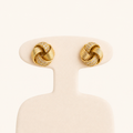 10K Gold Knot Earrings