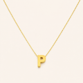 14K Gold Initial P Chain