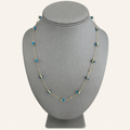 14K Gold Turkish Evil Eye Necklace