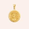 14K Gold Christ Medal
