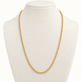 18K Gold Rope Chain